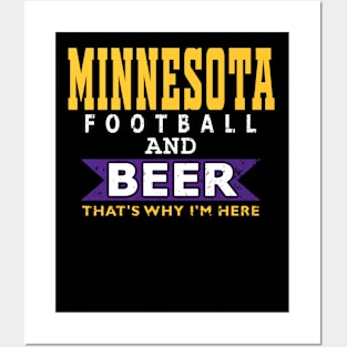 Minnesota Pro Football - Funny Beer Posters and Art